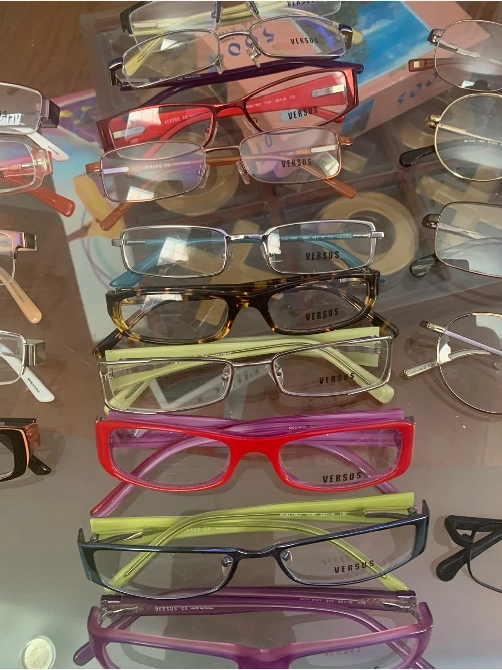 Versus glasses frame  and other brand small frame